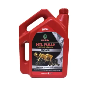 Alternative view of Dầu Nhớt Động Cơ HTL FULLY 10W40 SN – Can 4 Lít